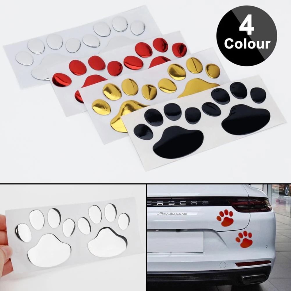 Glue For 3D Printing - Car Sticker Design Paw 3D Animal