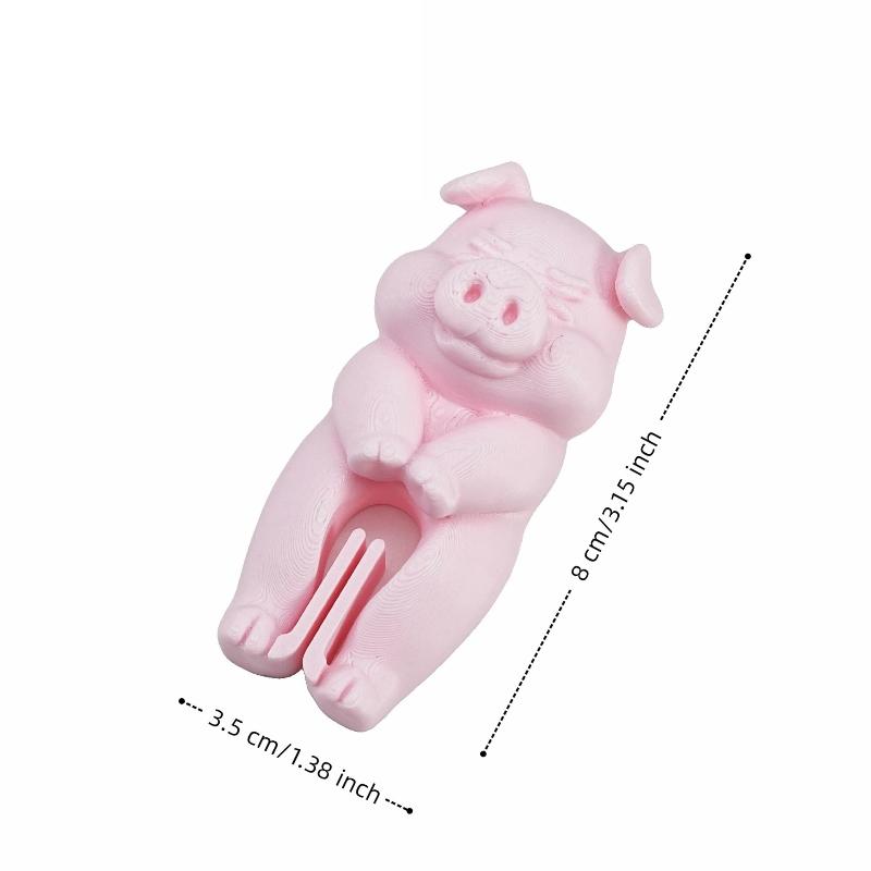 3D Printing In Food - Farm Animal Bag Clips 3D Printed