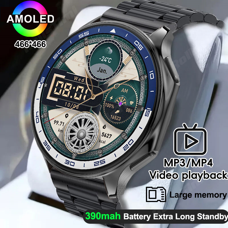 3D Printing Watch - 1.43 AMOLED Smart Watch 3D Surround