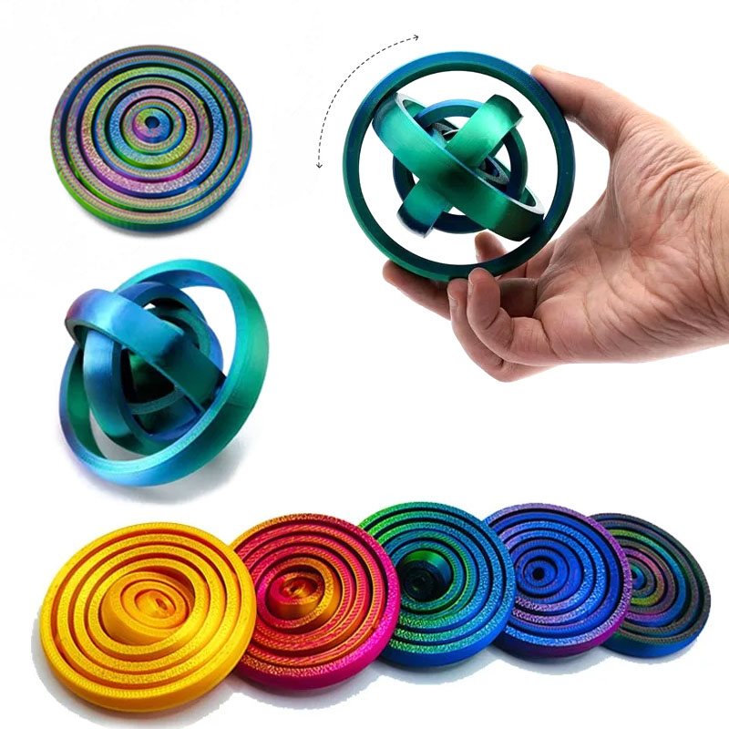 3D Printing Objects - 3D Printed Rotating Ball Toy O-Shaped