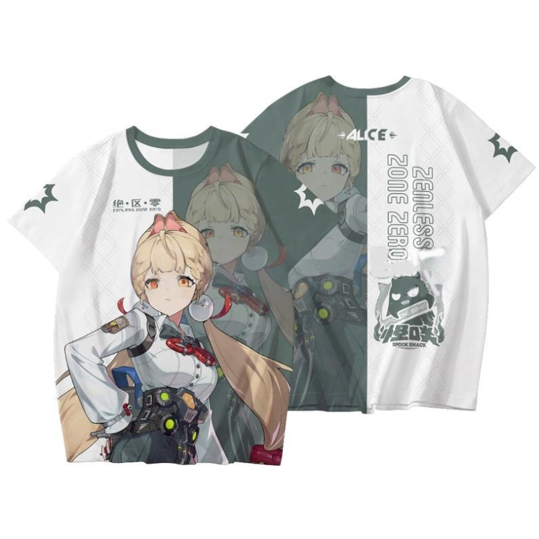 3D Printing Zone - Alice Game Zenless Zone Zero T-shirts