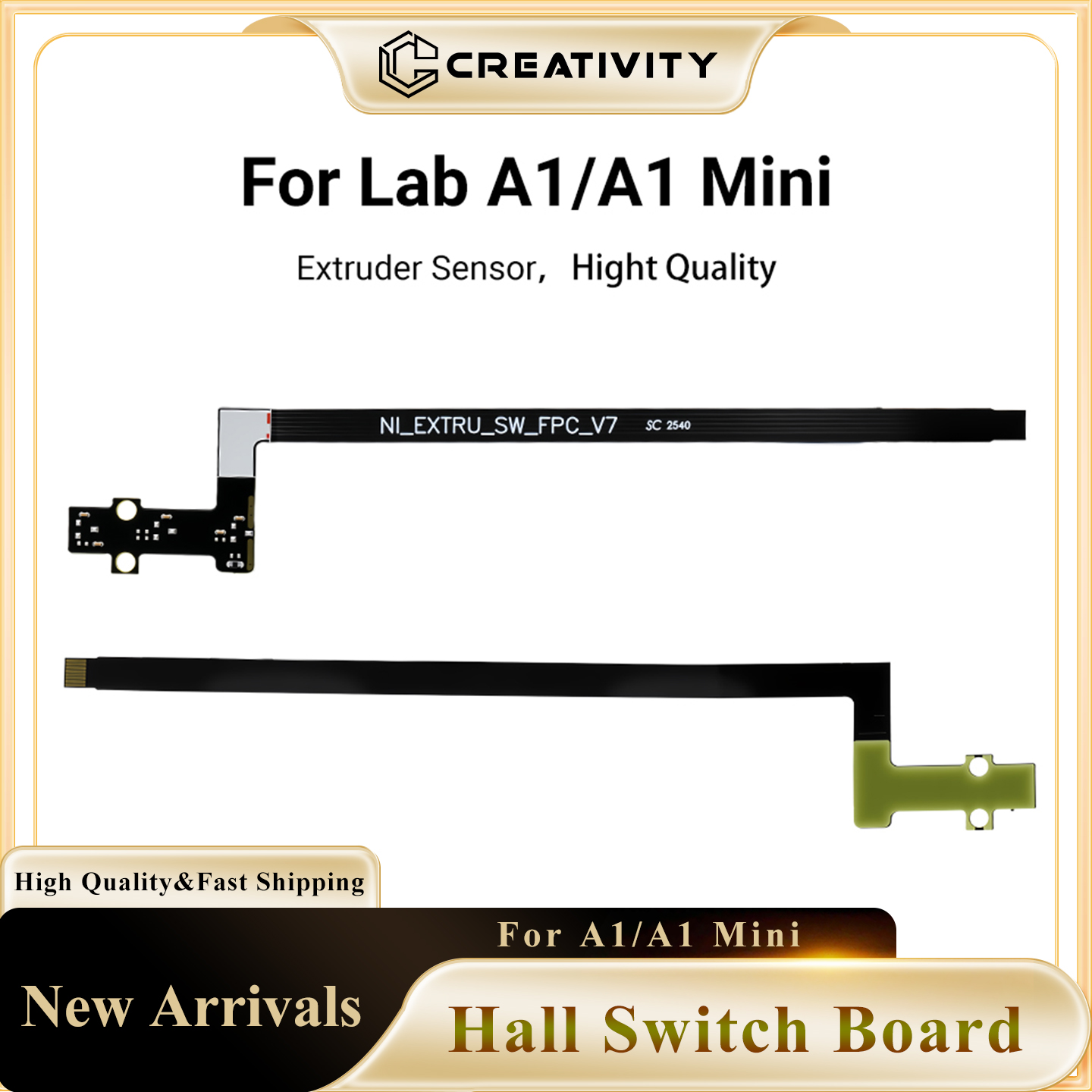 3D Printing Bambu - High Quality Extruder Filament Sensor Hall