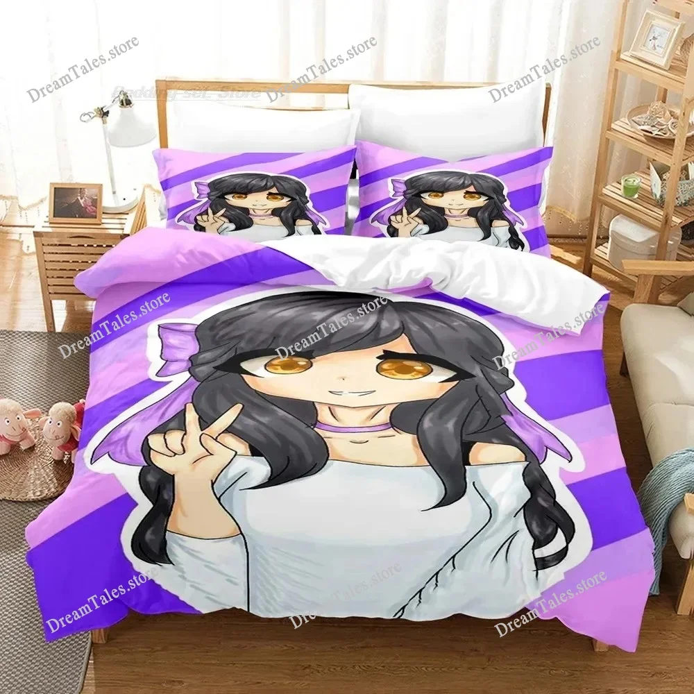 3D Printing Aliexpress - Aphmau Bedding Set Bed Sheet Set
