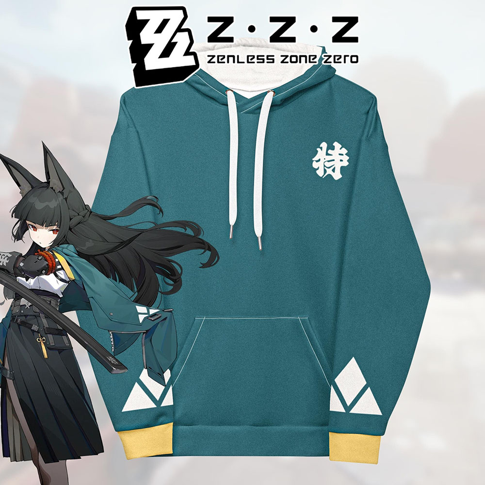 3D Printing Zone - Zenless Zone Zero Miyabi Cosplay Hoodie