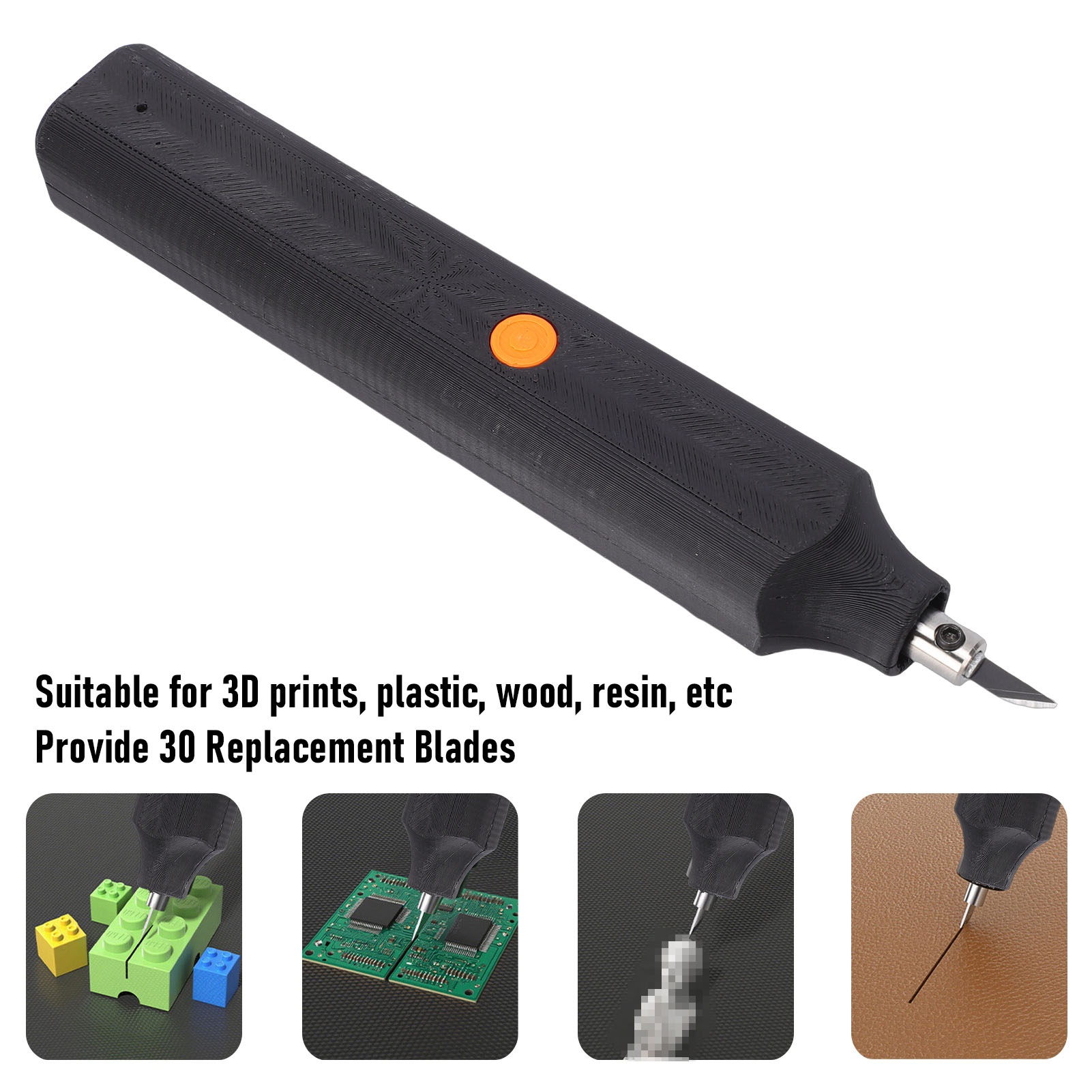3D Printing Model Free - 40kHz Ultrasonic Cutter with 30 Replacement