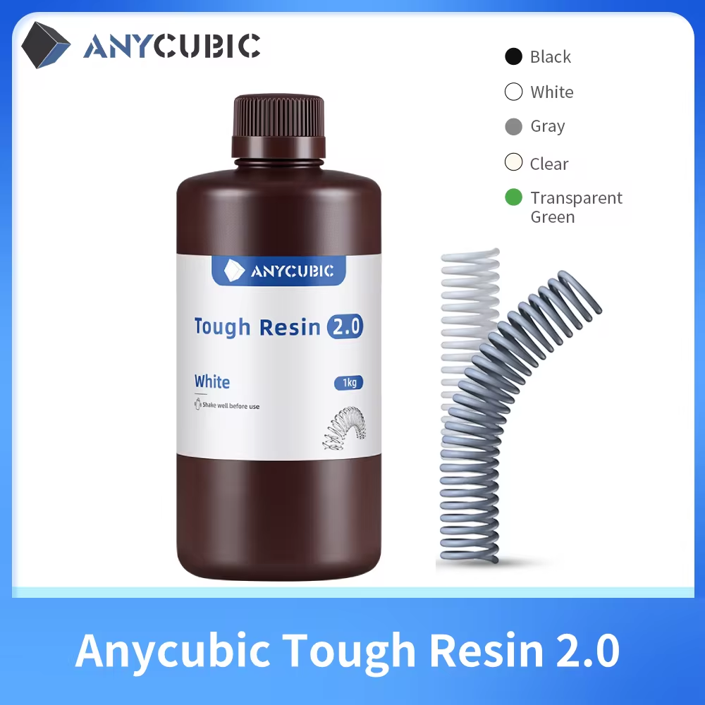 Glue For 3D Printing - Anycubic Flexible Tough Resin 2.0 LCD