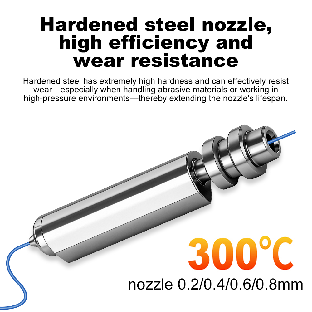 3D Printer Hotend Kit - Upgraded Bimetallic Nozzle for Anycubic Kobra