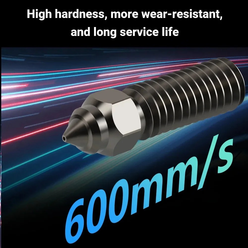 Creality K1 Hardened Steel Noz - 3D Printer Nozzle Brass ulasan dan harga