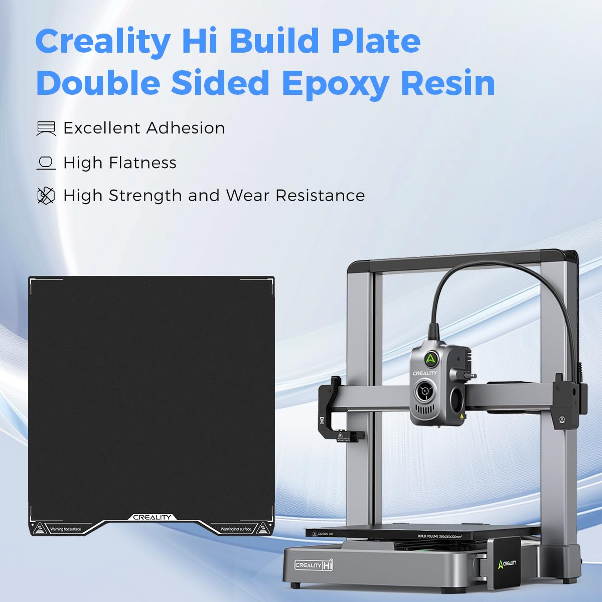 Creality Hi Epoxy Resin Build  - 3D Printing Creality ulasan dan harga