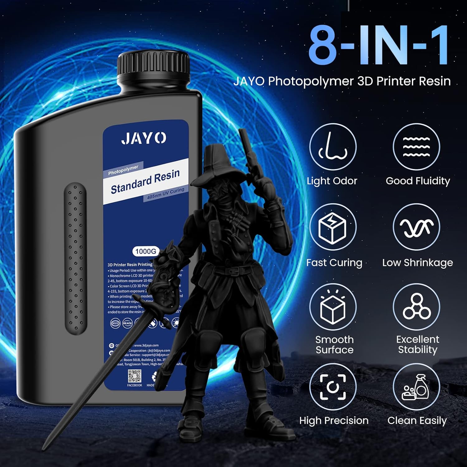 JAYO Standard /ABS-Like/ Water - Glue For 3D Printing ulasan dan harga