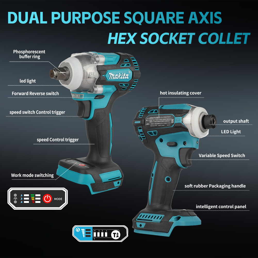 Makita  DTW300 Brushless Recha - Makita Drill Dtw300 ulasan dan harga