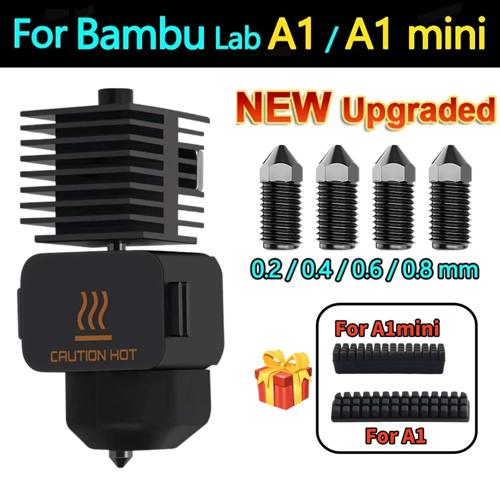 Upgrade Hotend Kit for Bambu L - Nozzle 0.4Mm Hardened ulasan dan harga