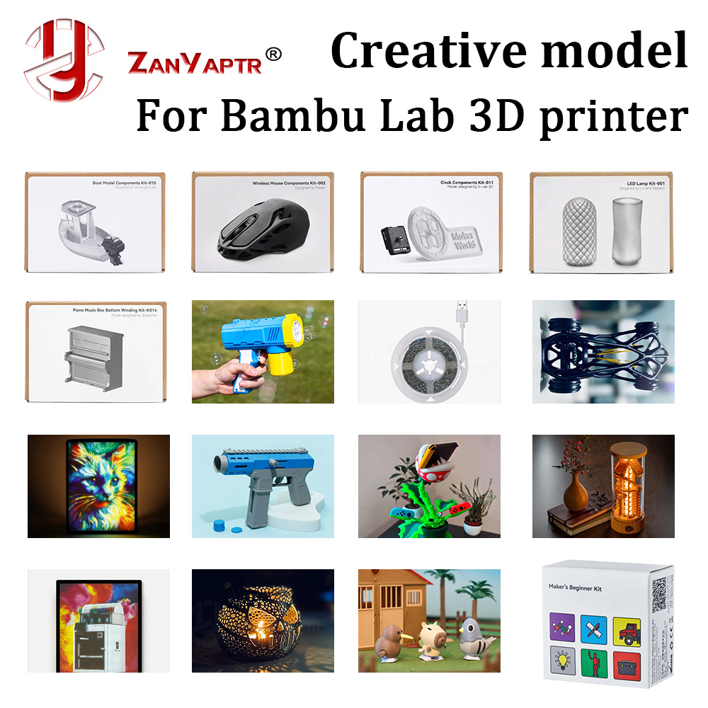 For Bambu Lab DIY Creative Mod - 3D Printing Bambu ulasan dan harga