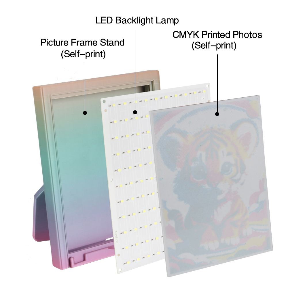 For Bambu Lab Lithophane Led P - 3D Printing Bambu ulasan dan harga