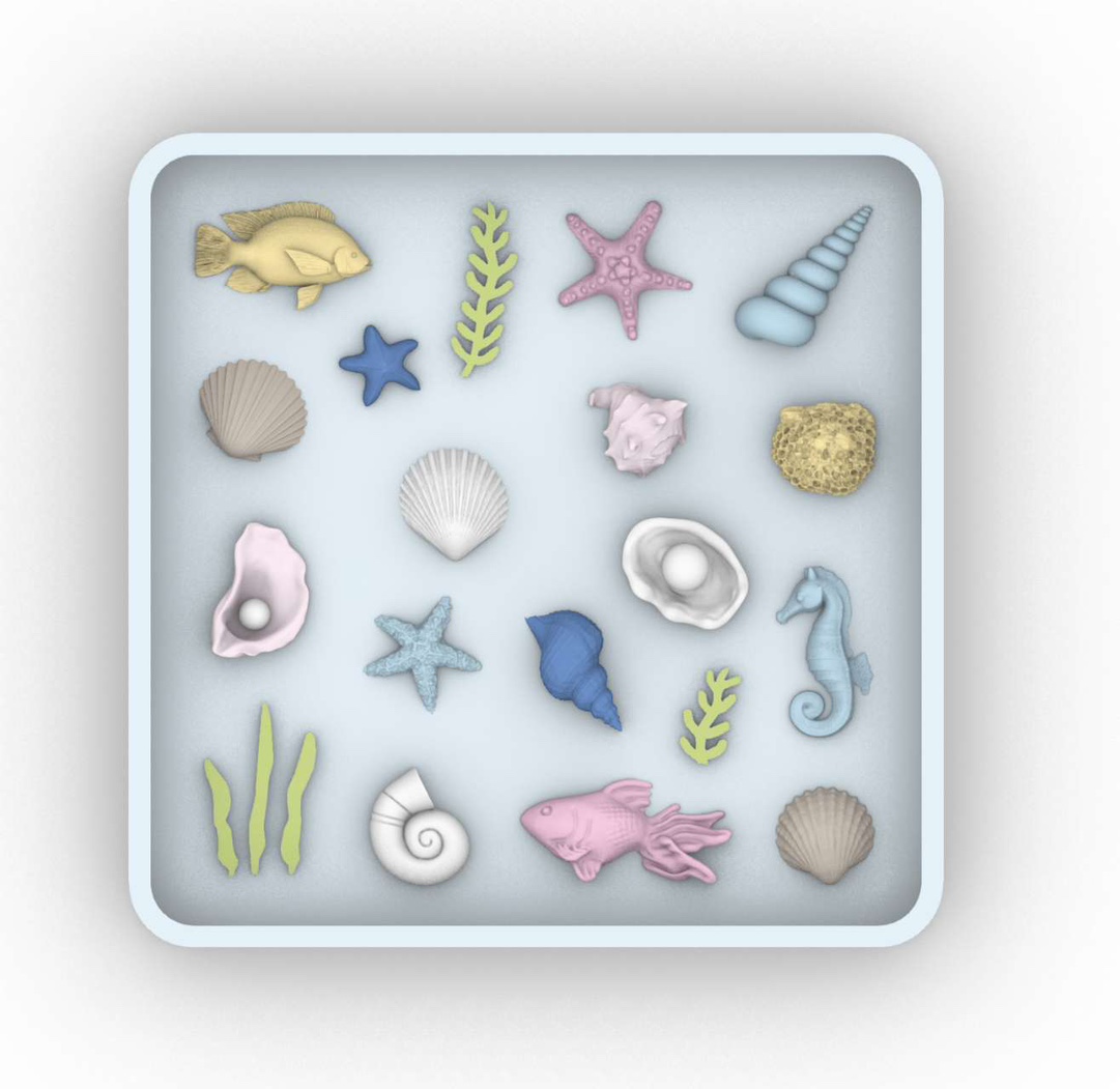 3D Ocean Accessories Resin Cas - 3D Printing Model Free ulasan dan harga
