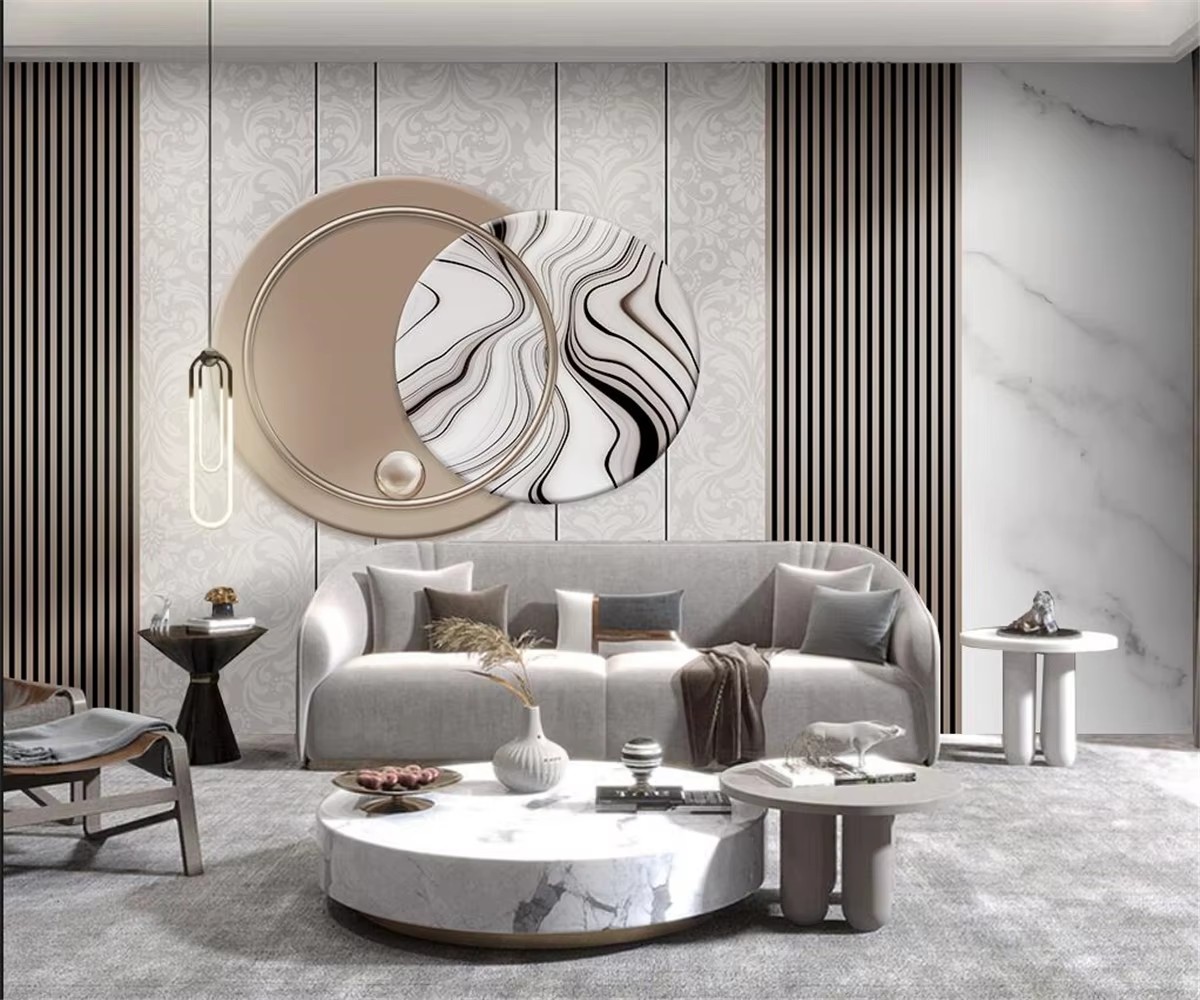 Custom Photo mural wallpaper m - 3D Printing Heat Resistant Material ulasan dan harga