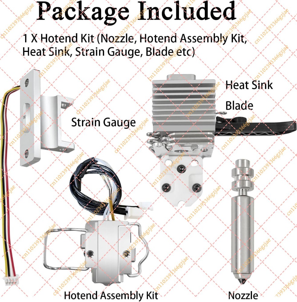 0.4mm Pre-Installed Hotend Kit - 3D Printer Hotend Kit ulasan dan harga