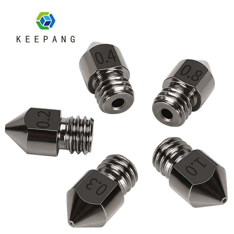 1/2/3Pcs Hardened Steel Nozzle - Nozzle 0.4Mm Hardened ulasan dan harga