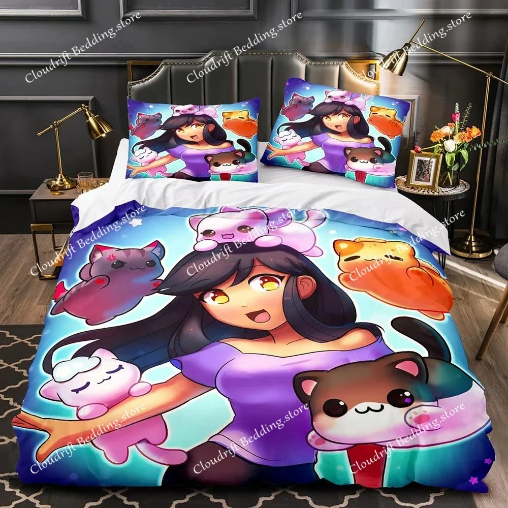 Aphmau Bedding Set Bed Sheet S - 3D Printing Aliexpress ulasan dan harga