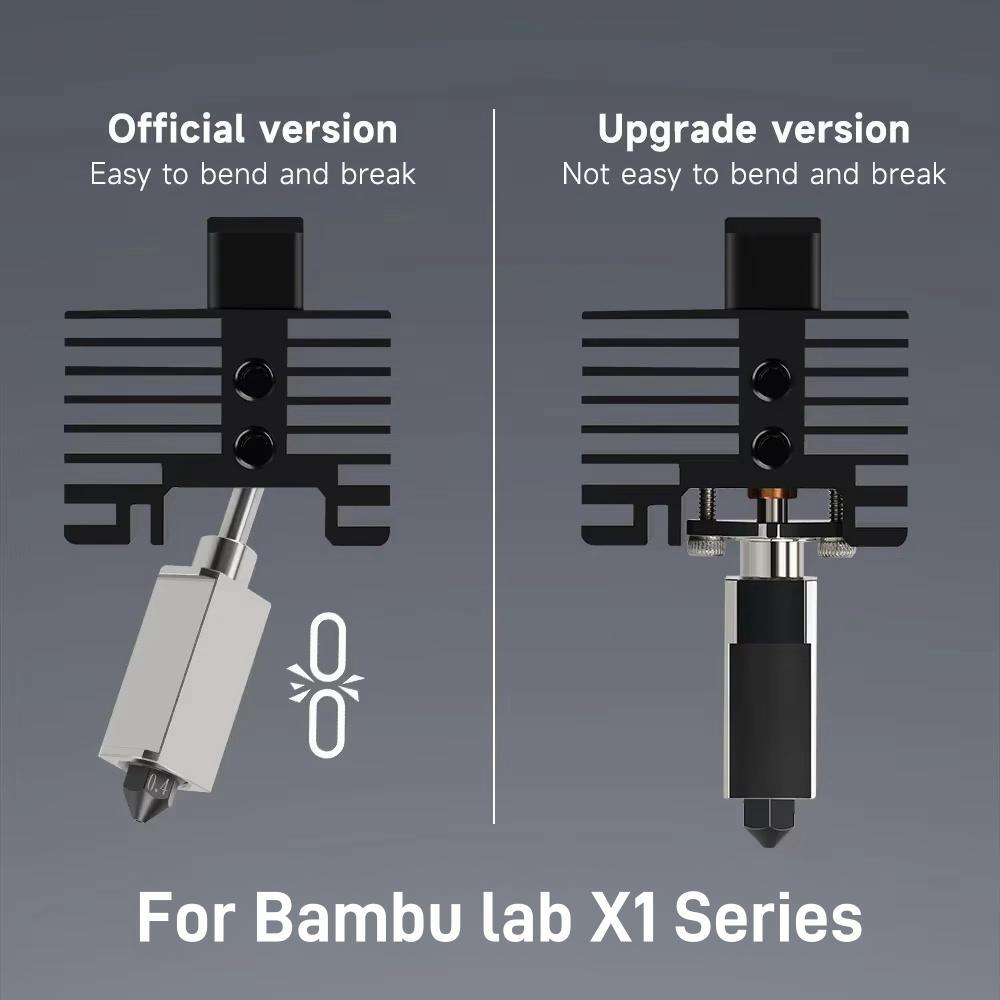 For Bambu Lab X1C P1P P1S Comp - Nozzle 0.4Mm Hardened ulasan dan harga