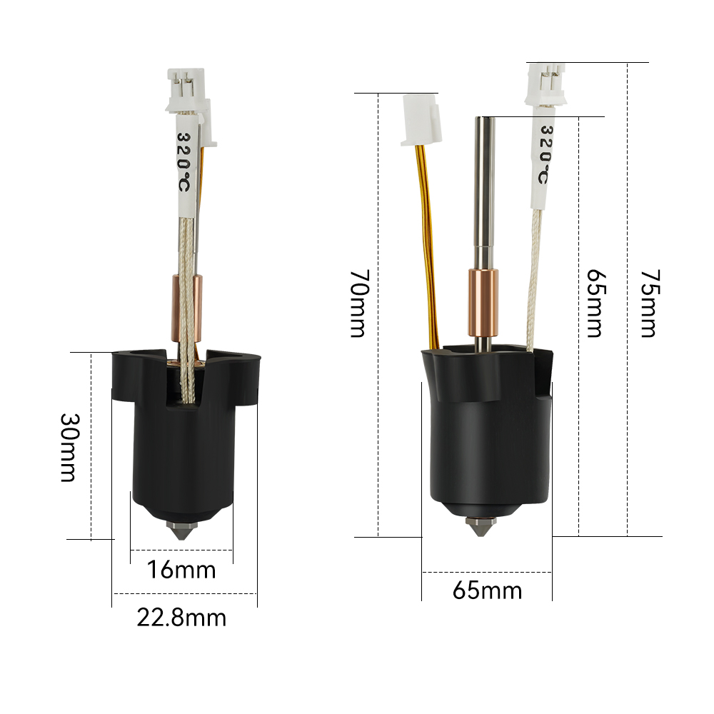 For Creality K1C/K1 Max Hotend - 3D Printing Creality ulasan dan harga