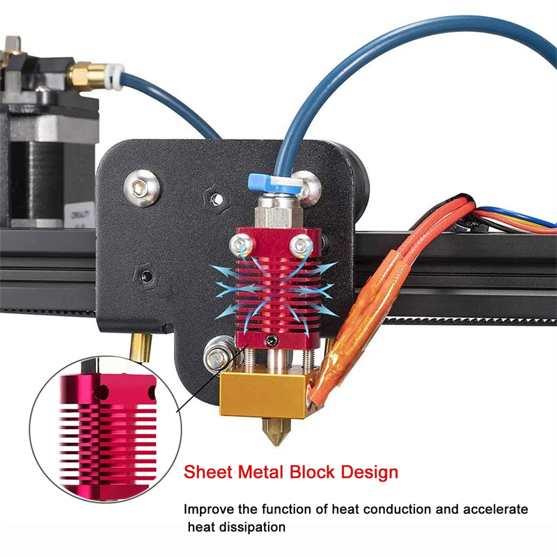 3D Printer Ender 3 Metal J-Hea - 3D Printing Ender ulasan dan harga