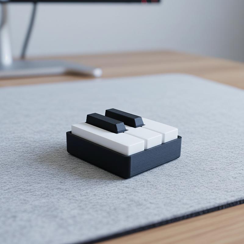 Press-Type 3D Printed PLA Pian - 3D Printing Model Free ulasan dan harga