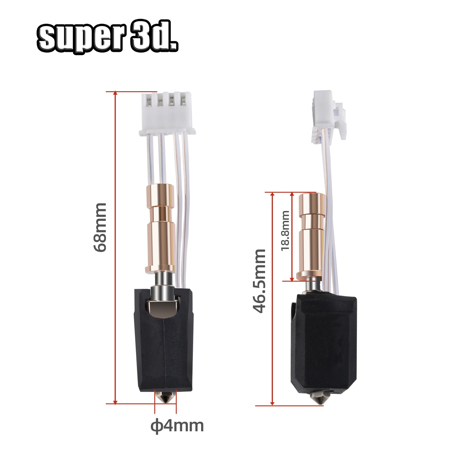 For Anycubic Kobra S1 Hotend K - Nozzle 0.4Mm Hardened ulasan dan harga