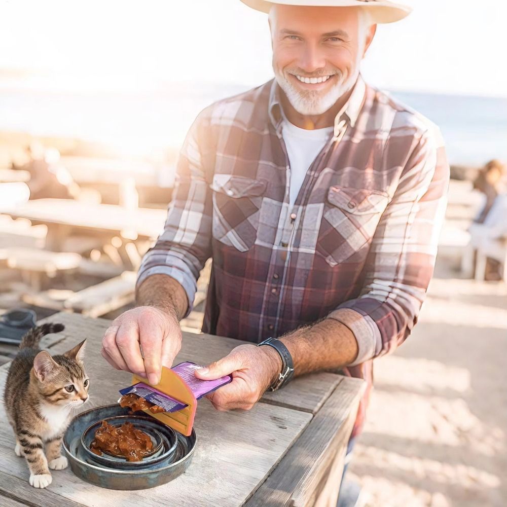 New 3D Print Cat Food Pouch Sq - 3D Printing In Food ulasan dan harga