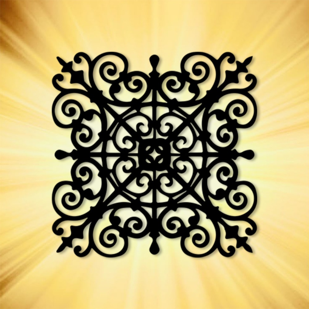 Metal Floral Wall Art Sculptur - 3D Printing Objects ulasan dan harga
