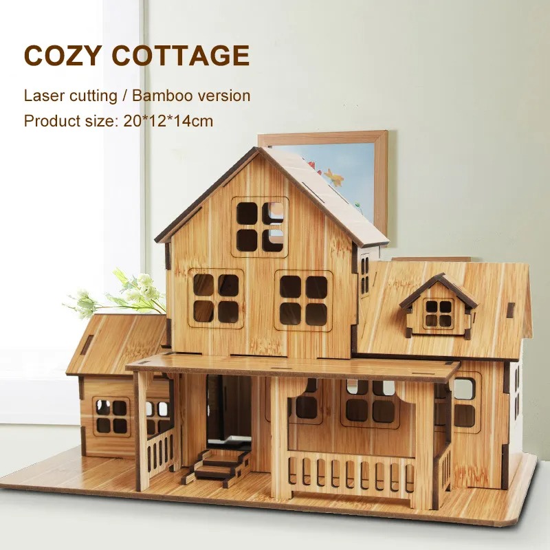 3D Wooden Puzzle Model GamesCo - 3D Printing Bambu ulasan dan harga
