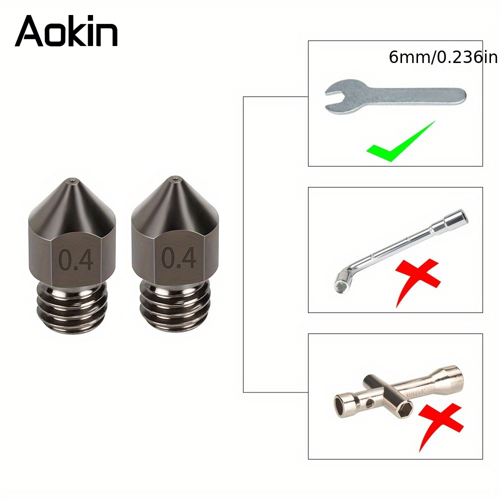 1/5/10PCS MK8 Nozzle Upgrade H - 3D Printing Ender ulasan dan harga