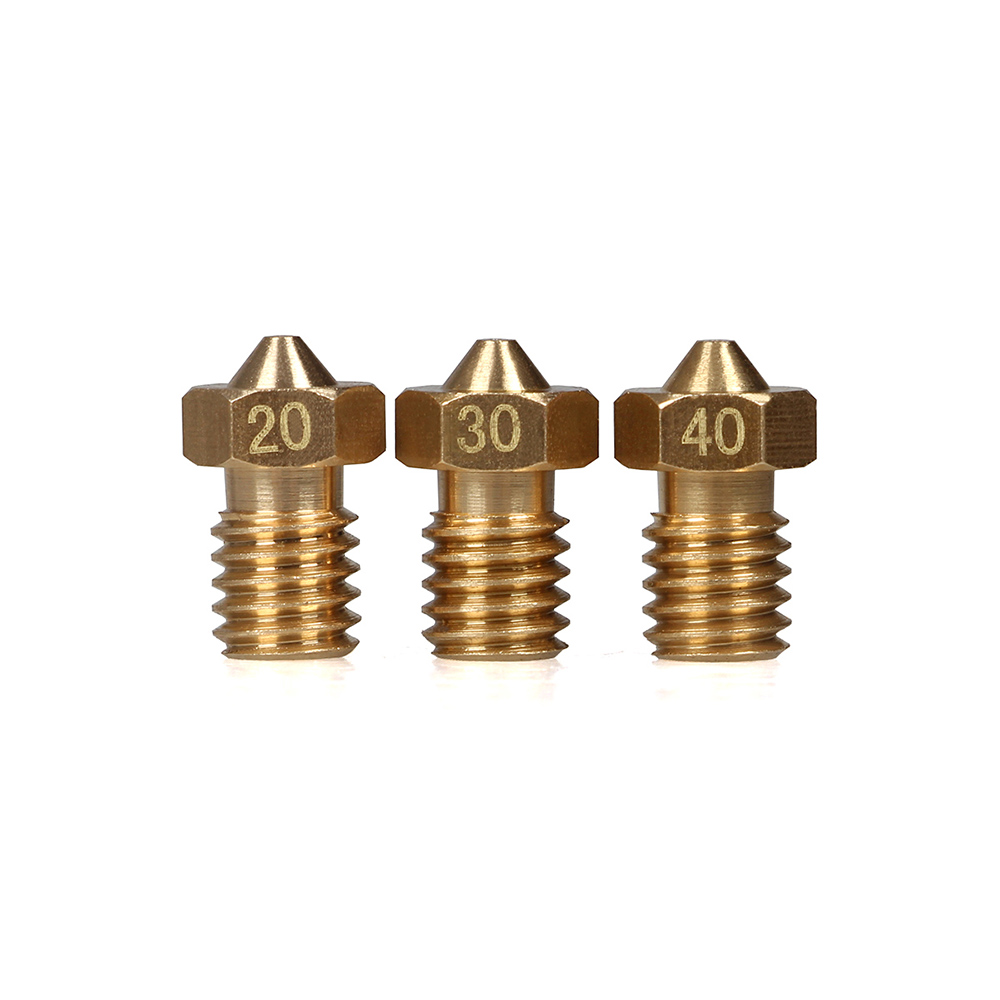XCR3D 4 PCS/Los High Precision - 3D Printer Nozzle Brass ulasan dan harga