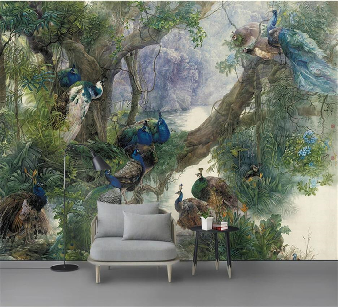 Custom Wallpaper Chinese style - 3D Printing Heat Resistant Material ulasan dan harga