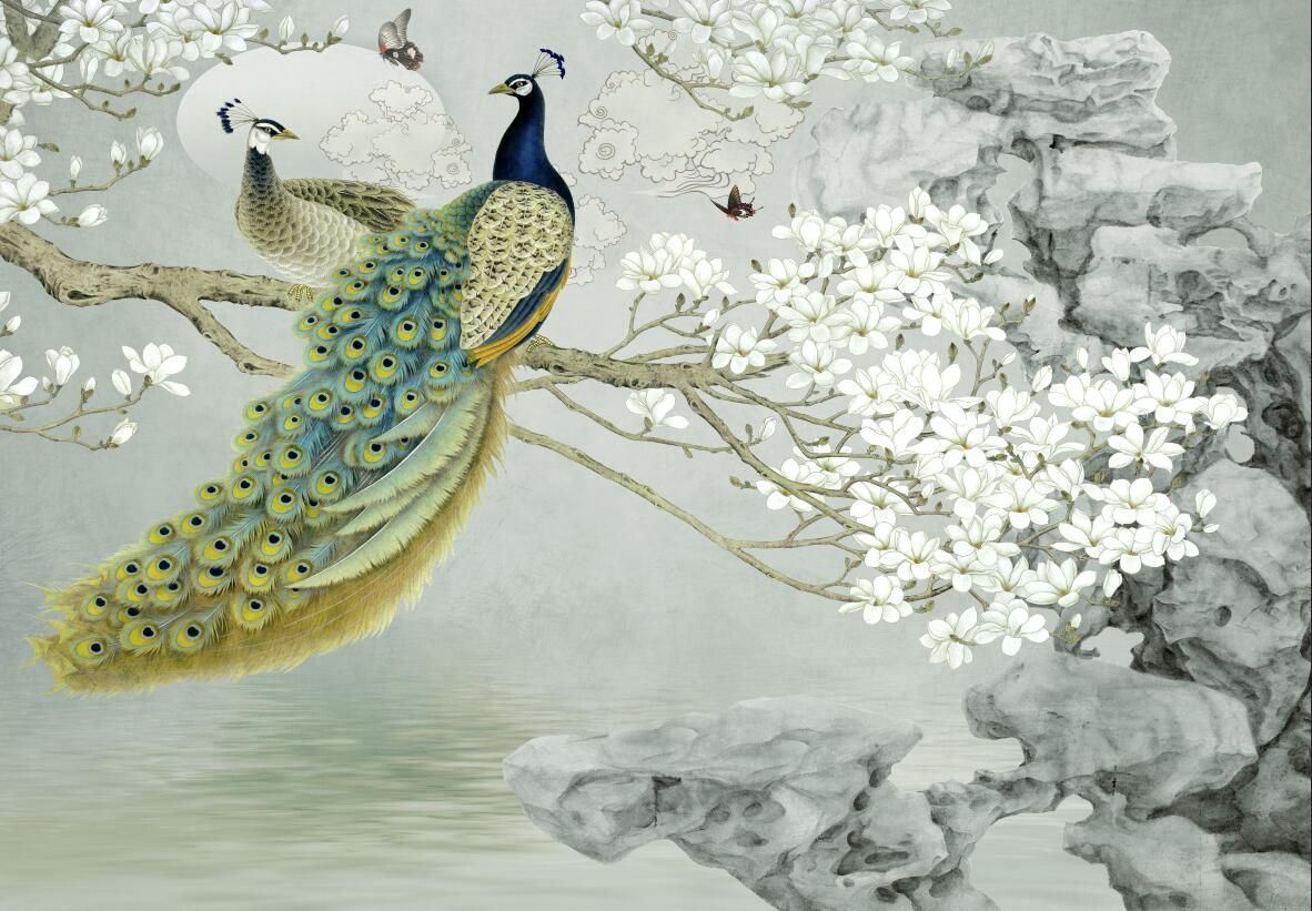 Custom Wallpaper Chinese style - 3D Printing Heat Resistant Material ulasan dan harga