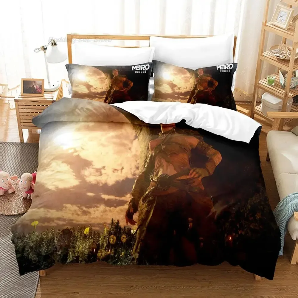 Metro exodus Bedding Set Singl - 3D Printing Aliexpress ulasan dan harga