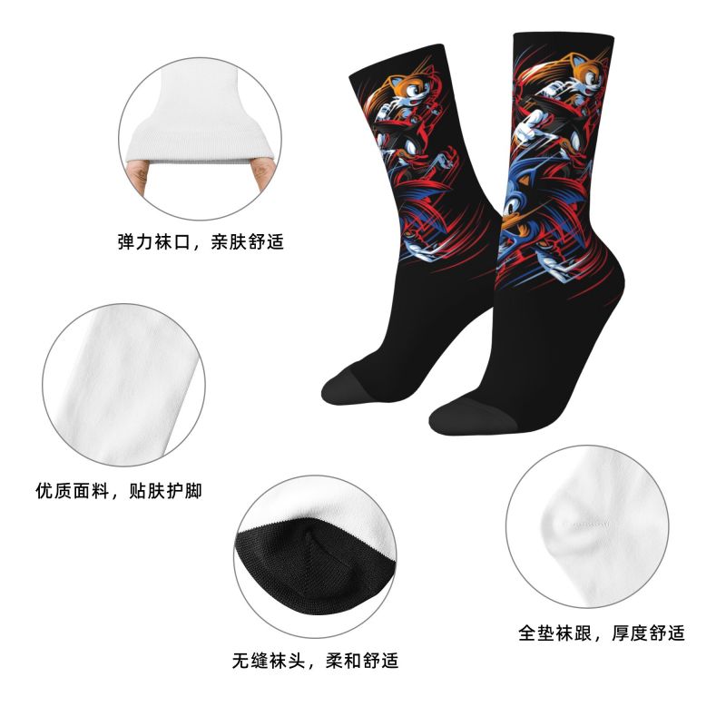 Custom Fashion Soniced Socks W - 3D Printing Games Free ulasan dan harga