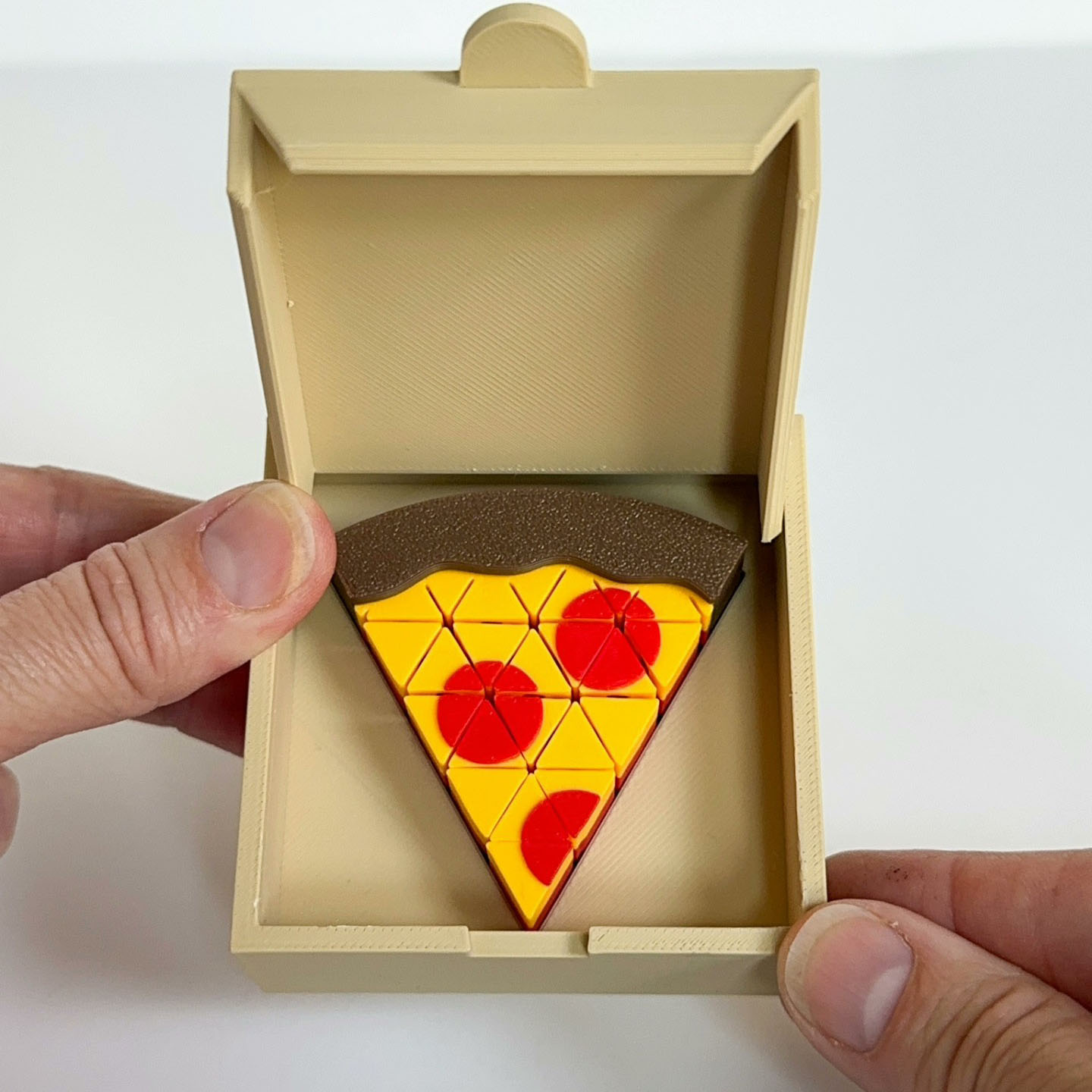 3D Printed Mini Pizza sculptur - 3D Printing In Food ulasan dan harga