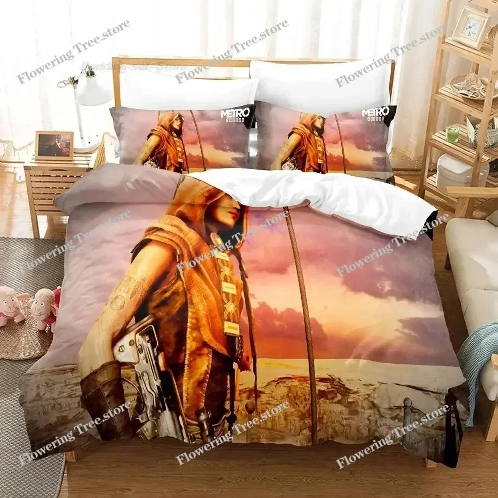 Metro exodus Bedding Set Singl - 3D Printing Aliexpress ulasan dan harga