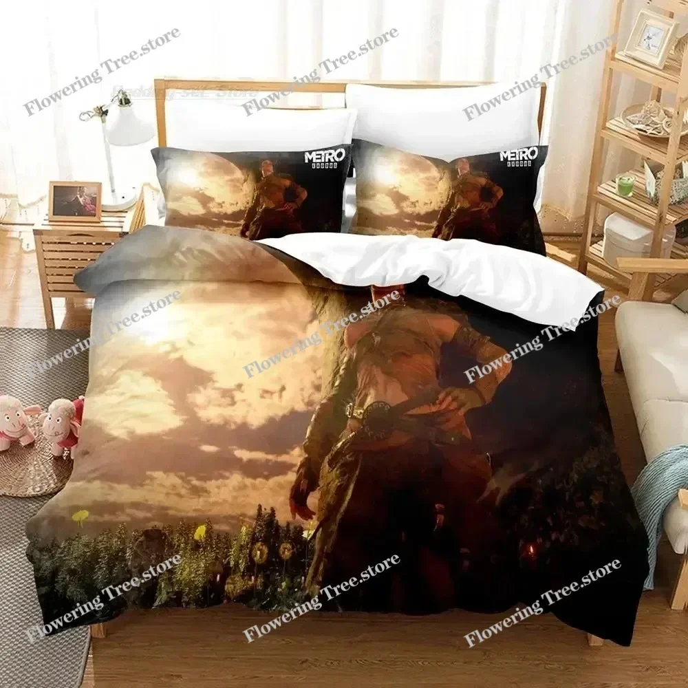 Metro exodus Bedding Set Singl - 3D Printing Aliexpress ulasan dan harga