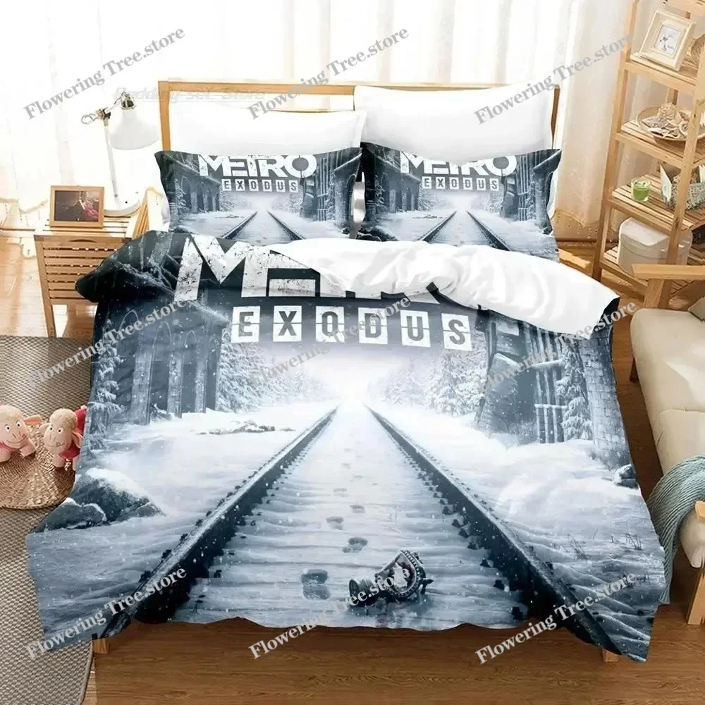 Metro exodus Bedding Set Singl - 3D Printing Aliexpress ulasan dan harga