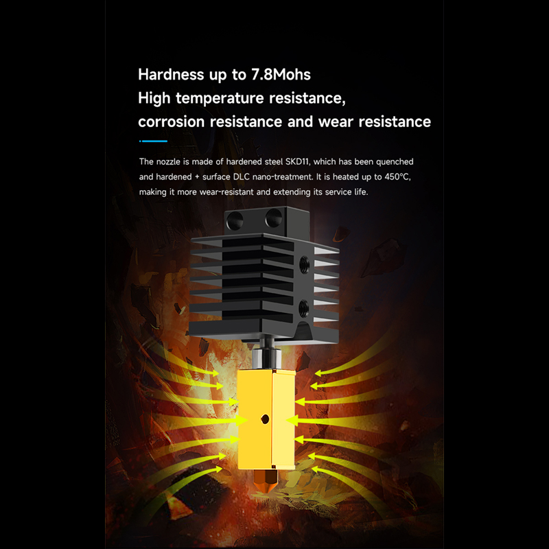 New Upgrade hotend with 0.4mm  - Nozzle 0.4Mm Hardened ulasan dan harga
