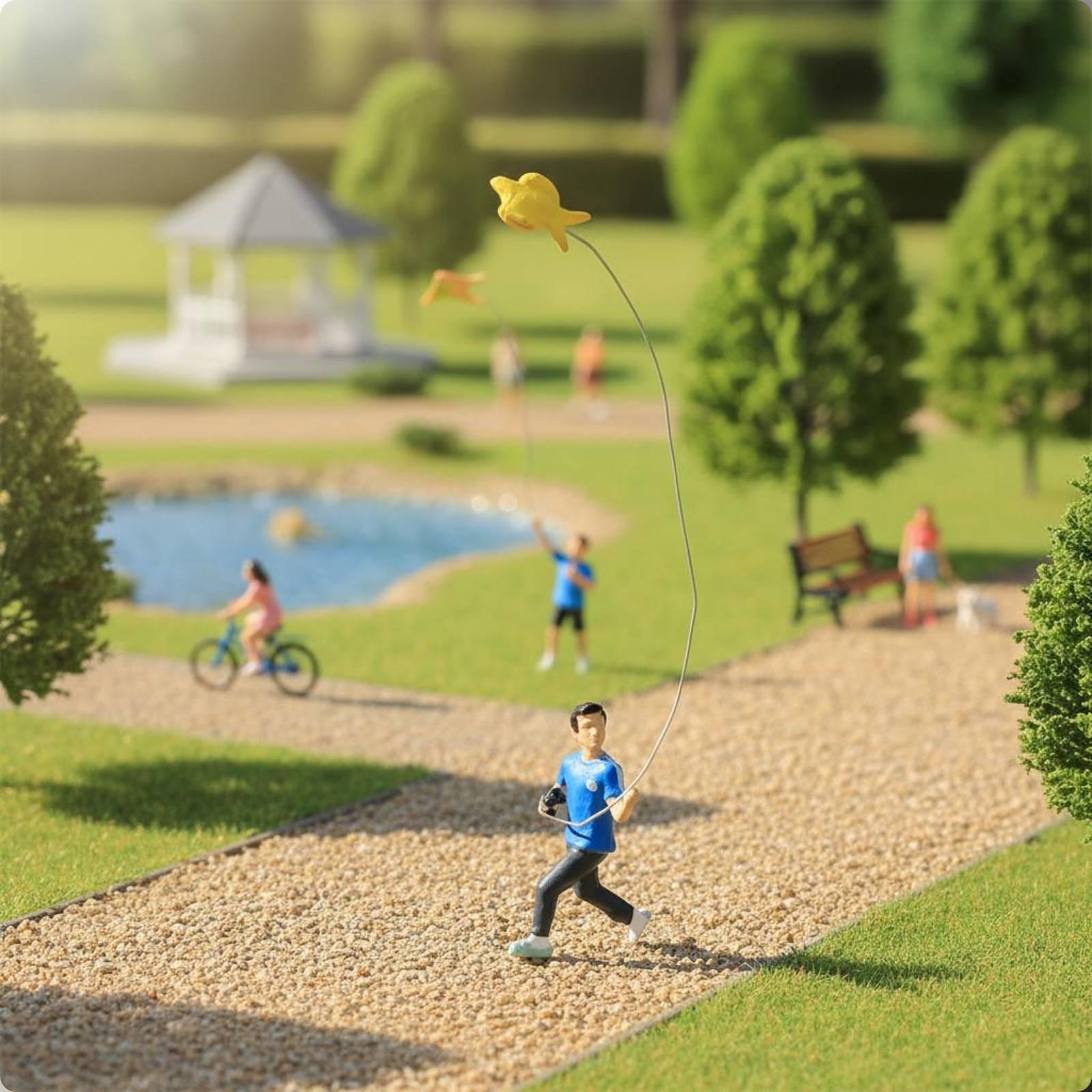 Park Scene Figure 3D Printed D - 3D Printing Model Free ulasan dan harga