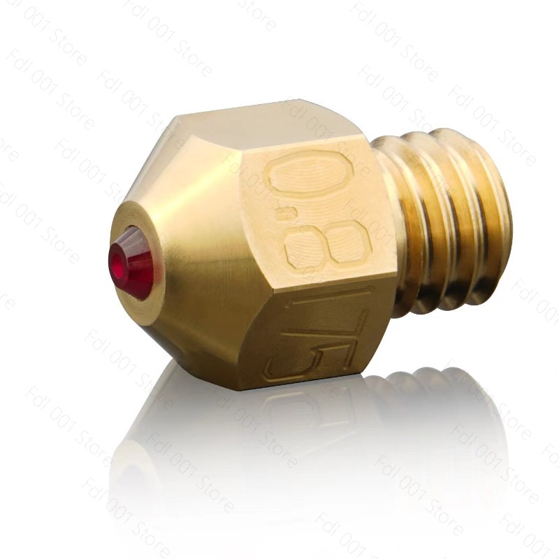 Ultra Wear Resistant Ruby Nozz - 3D Printer Nozzle Brass ulasan dan harga