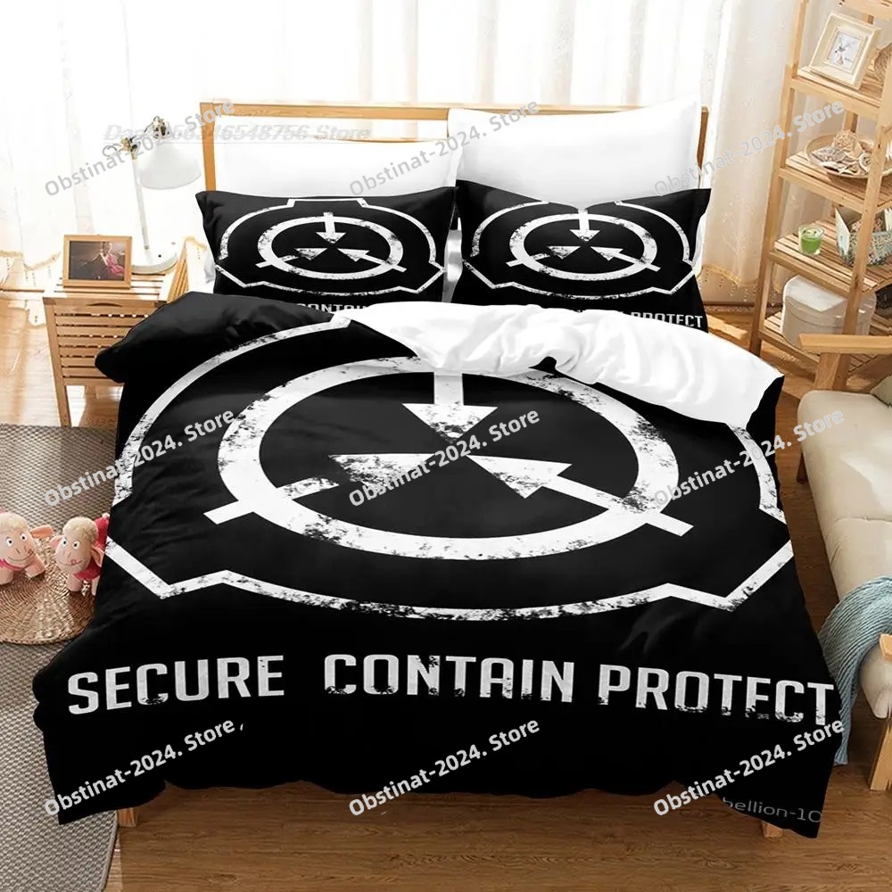 SCP bed sheet set funda nordic - 3D Printing Aliexpress ulasan dan harga