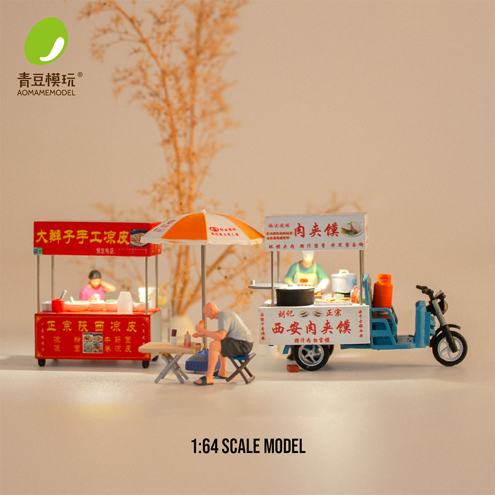 1/64 Night market s Model Kit- - 3D Printing Model Free ulasan dan harga