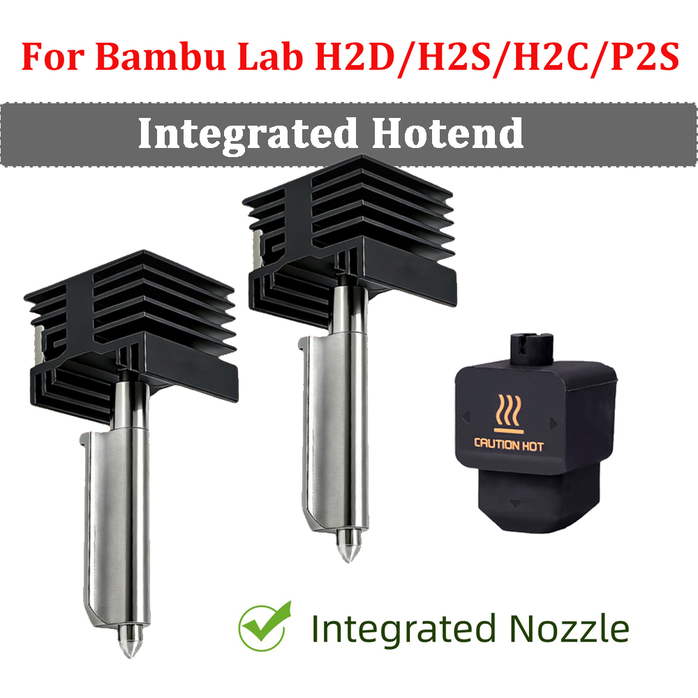 New Integrated Hotend For Bamb - Nozzle 0.4Mm Hardened ulasan dan harga