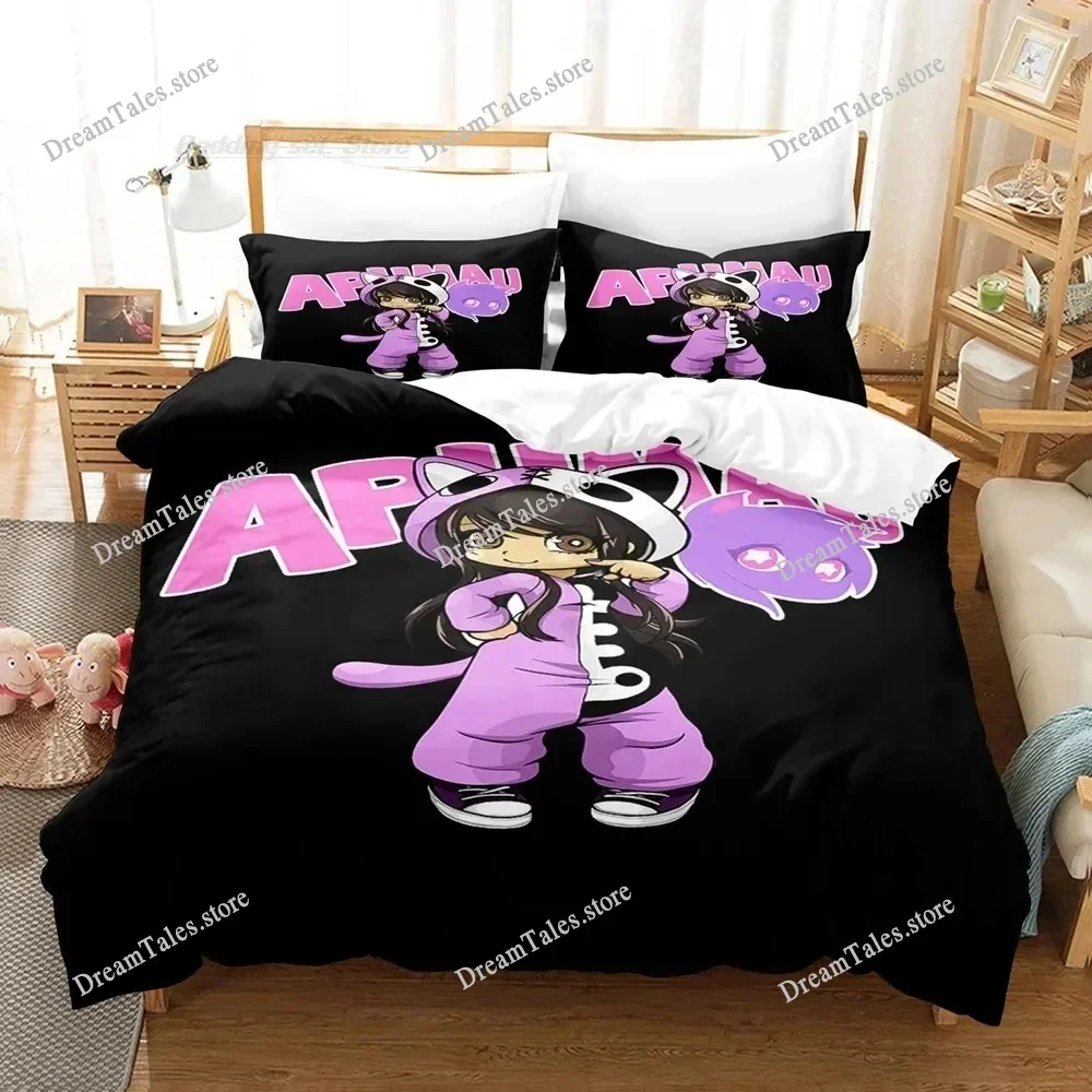 Aphmau Bedding Set Bed Sheet S - 3D Printing Aliexpress ulasan dan harga
