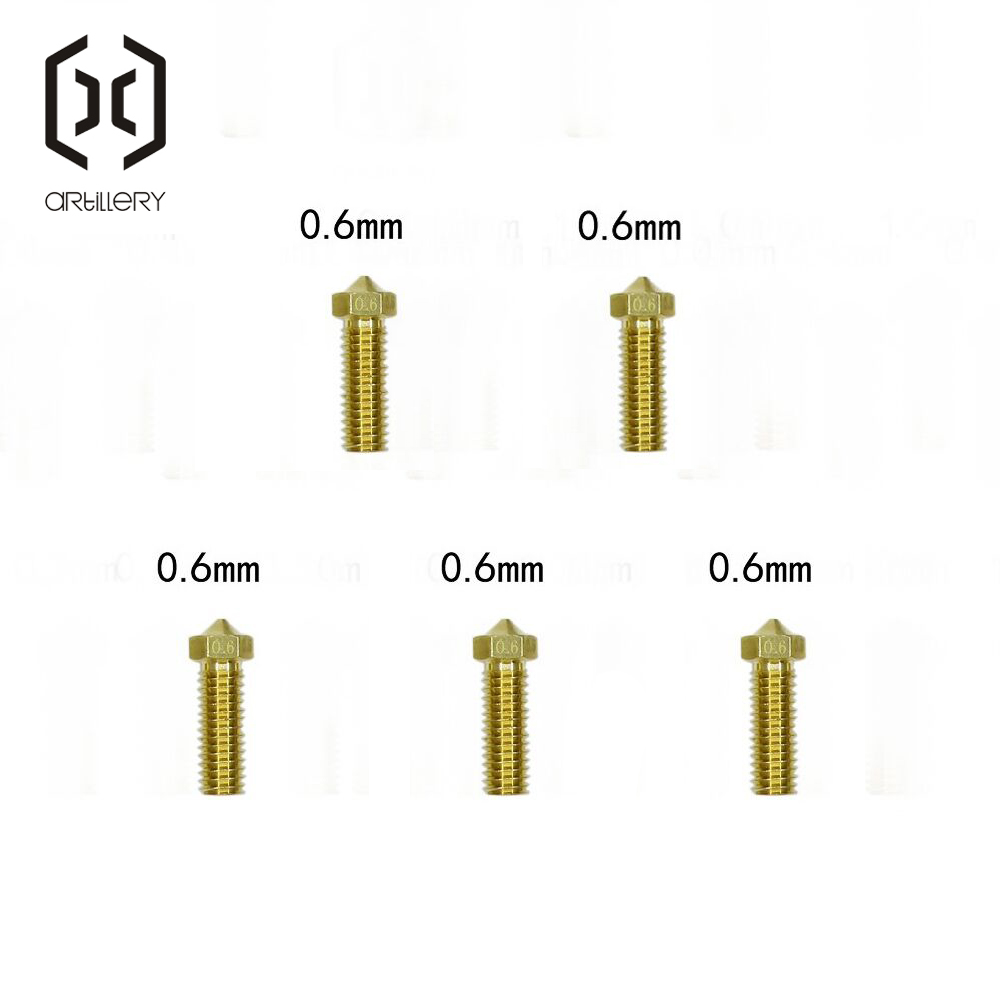 E3D Brass Nozzle 0.2/0.4/0.6/0 - 3D Printer Nozzle Brass ulasan dan harga