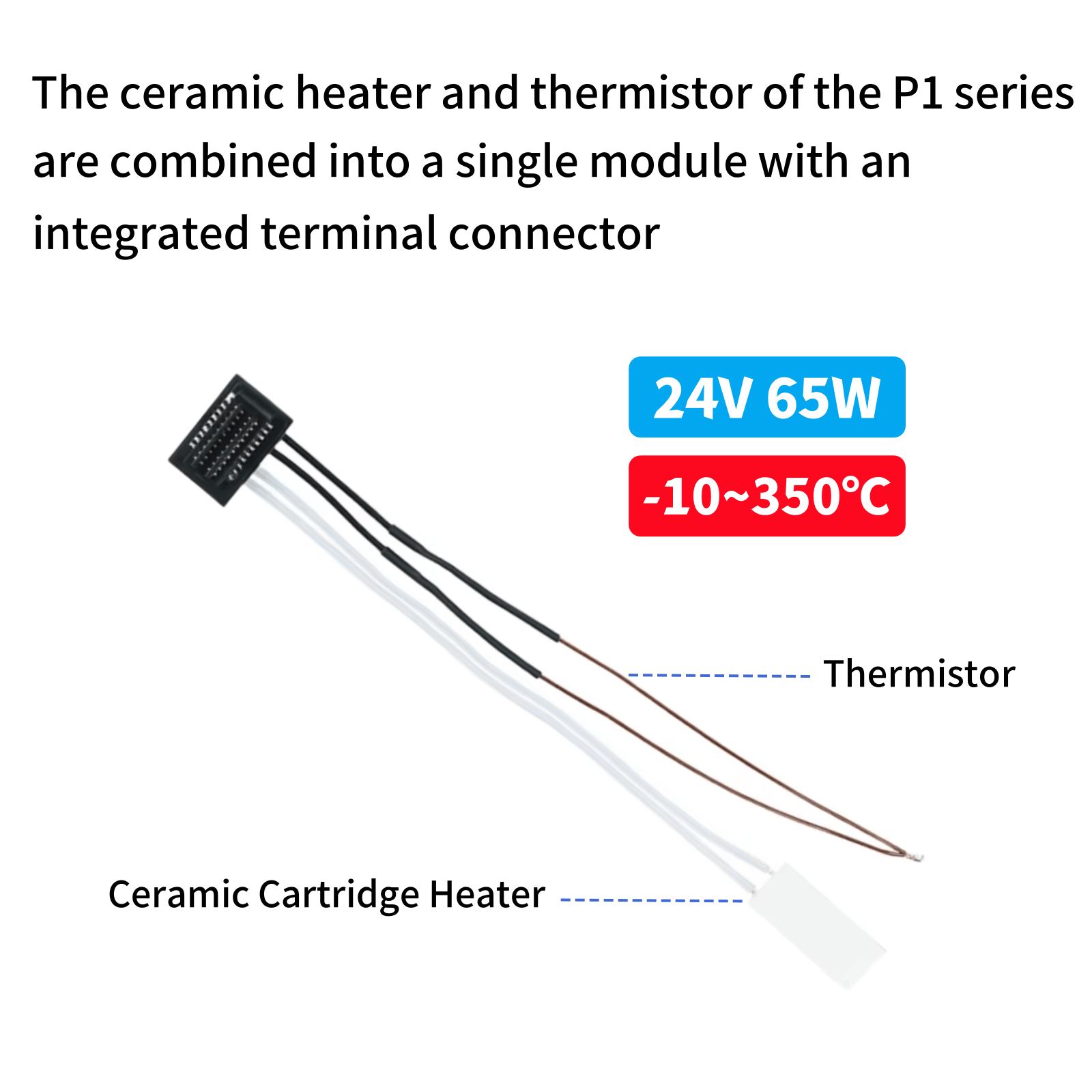 Caremic Heater & Thermistor Fo - 3D Printer Hotend Kit ulasan dan harga
